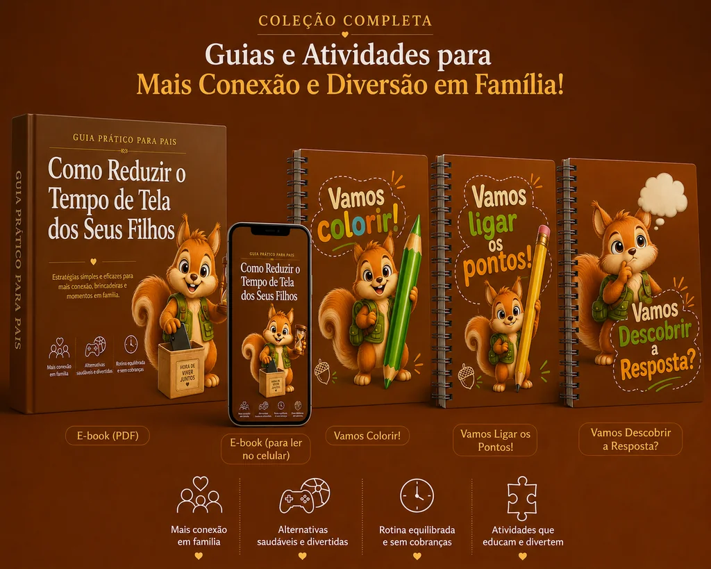 Coleção completa: guia prático e 3 cadernos de atividades